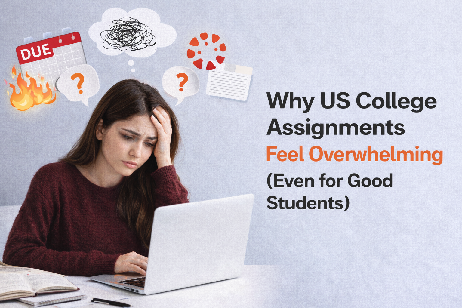 Why US College Assignments Feel Overwhelming (Even for Good Students)